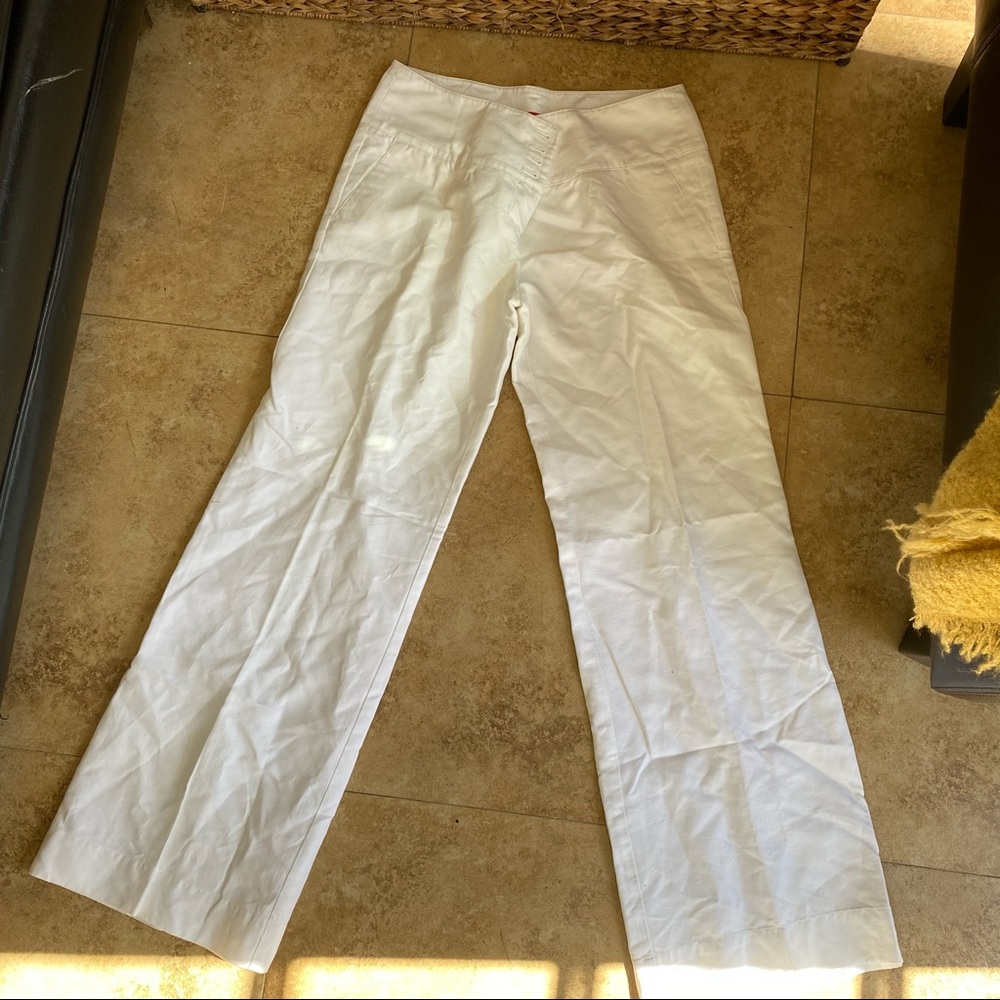 Elle Mid Rise Straight Leg Pants